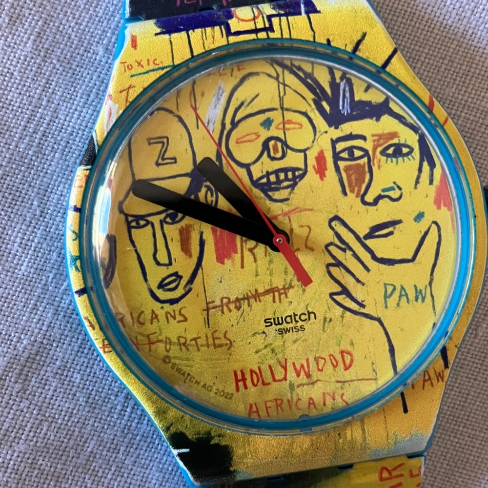 Swatch x Basquiat Watch - Hollywood Africans - Picture 5 of 11